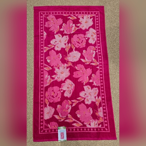 BEACH TOWEL SERVIETTE DE PLAGE TOALLA DE PLAYA 100% Cotton Oversized: 40" x 72" - Picture 1 of 9
